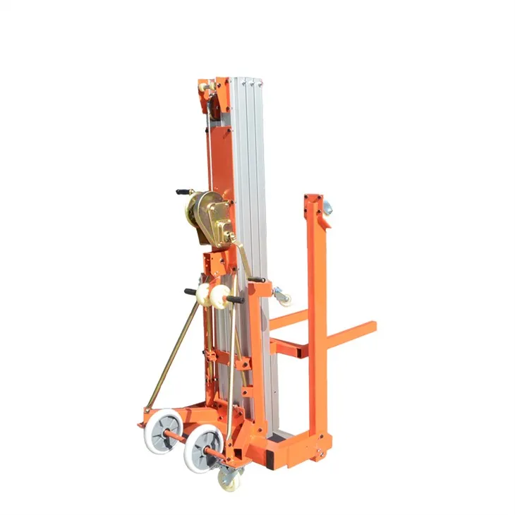 Manueller tragbarer Hubtisch aus Aluminium