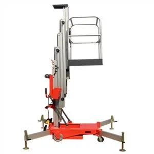Hubarbeitsbühne aus Aluminium